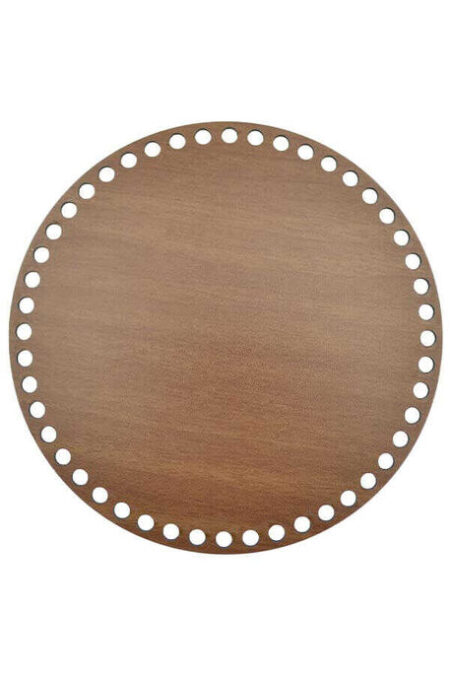 AHŞAP TABAN YUVARLAK 20X20