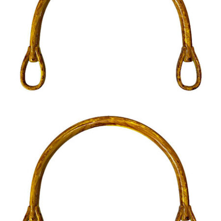 ÇANTA SAPI PLASTK BAMBU GÖRÜNÜM OVAL K-114 Açık Kahve