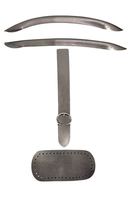 ÇANTA SETİ DERİLİ GRİ