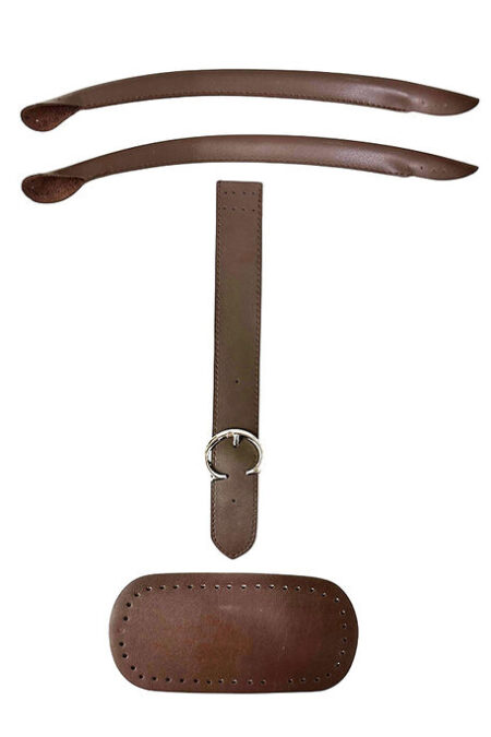 ÇANTA SETİ DERİLİ KAHVERENGİ