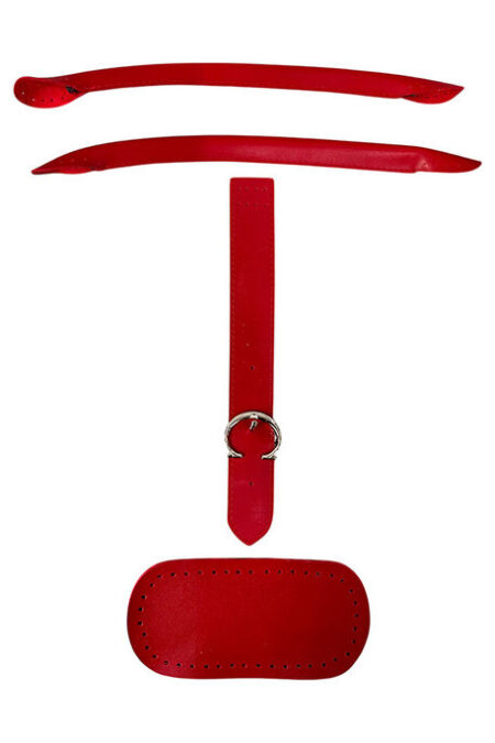 ÇANTA SETİ DERİLİ KIRMIZI