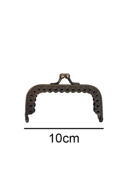ÇANTA VE CÜZDAN KLİPSİ 10 CM KARE ANTİK