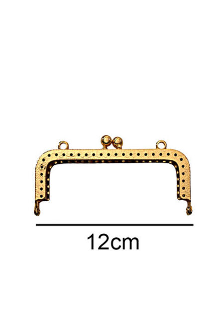 ÇANTA VE CÜZDAN KLİPSİ 12 CM KARE ALTIN