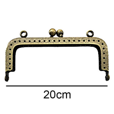 ÇANTA VE CÜZDAN KLİPSİ 20 CM KARE ANTİK