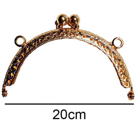 ÇANTA VE CÜZDAN KLİPSİ 20 CM OVAL ALTIN