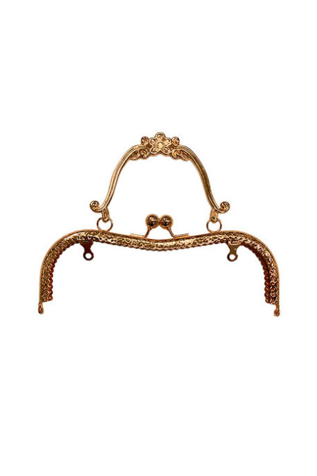 ÇANTA VE CÜZDAN KLİPSİ SAPLI 21X16 CM ALTIN