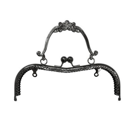 ÇANTA VE CÜZDAN KLİPSİ SAPLI 21X16 CM GÜMÜŞ