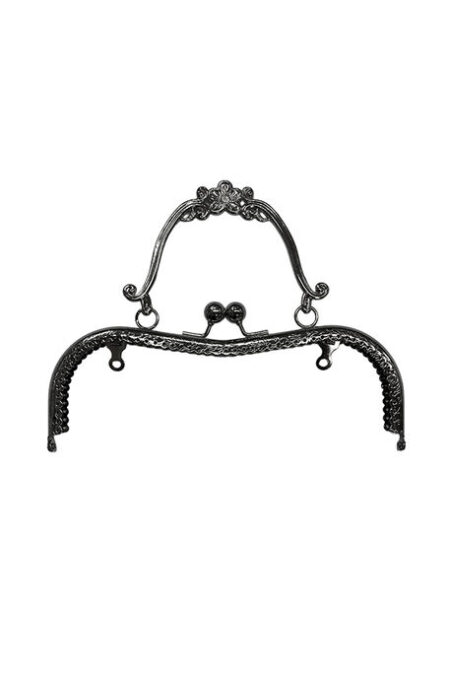 ÇANTA VE CÜZDAN KLİPSİ SAPLI 21X16 CM GÜMÜŞ