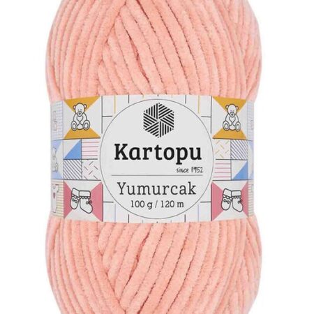 Kartopu Yumurcak El Örgü İpi Somon K765