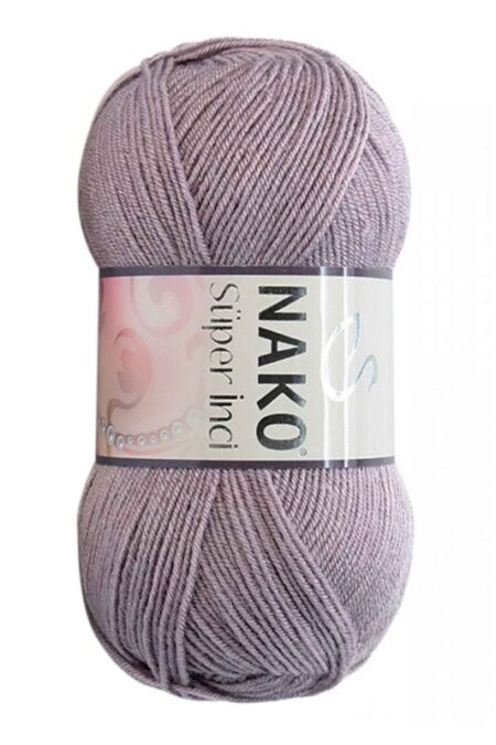 Nako Süper İnci El Örgü İpi | Üzüm Suyu 10155