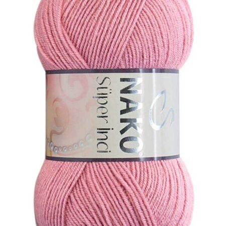 Nako Süper İnci El Örgü İpi | Gül Kurusu 275