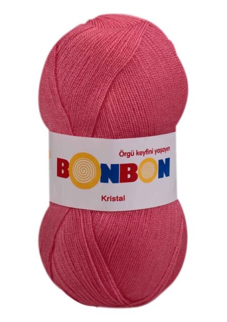 Bonbon Kristal El Örgü İpi | Pembe 98230