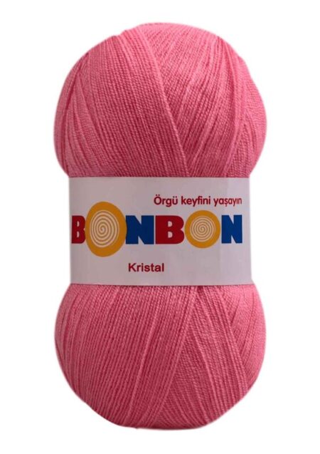 Bonbon Kristal El Örgü İpi | Gül Pembe 98239