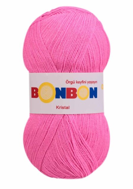 Bonbon Kristal El Örgü İpi | Pembe 98240