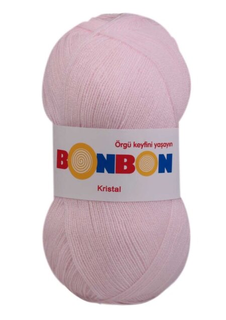 Bonbon Kristal El Örgü İpi | Açık Pembe 98331
