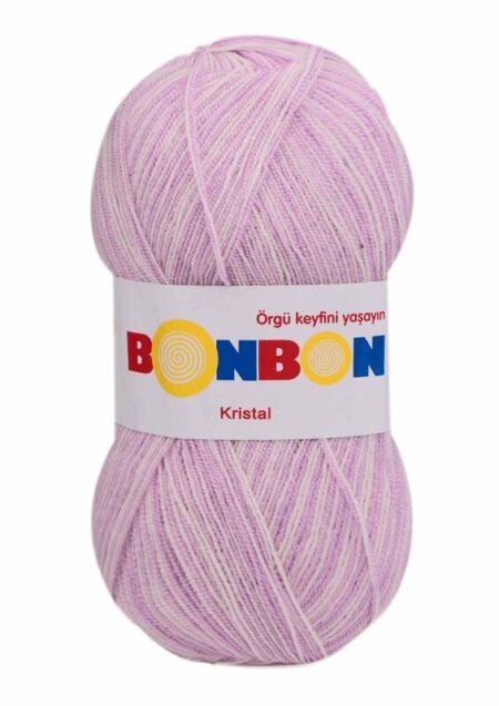Bonbon Kristal El Örgü İpi | Lila Due 98424