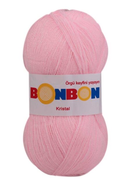 Bonbon Kristal El Örgü İpi | Açık Pembe 98877