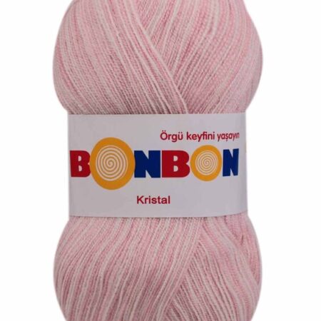 Bonbon Kristal El Örgü İpi | Pembe Due 99421
