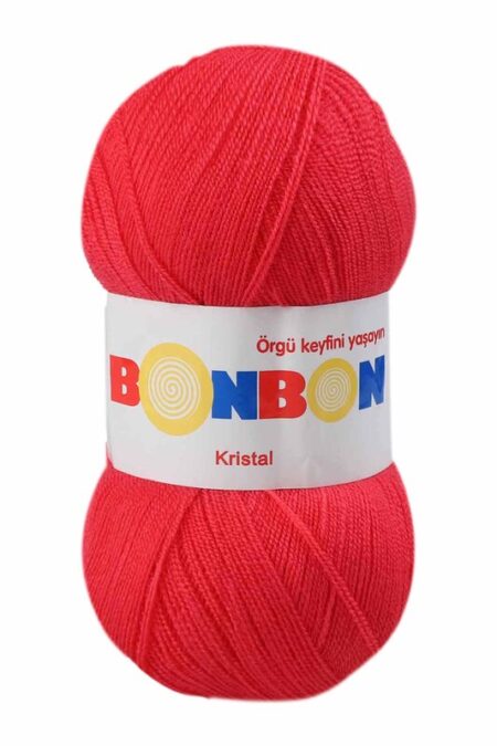 Bonbon Kristal El Örgü İpi | Koyu Pembe 98299
