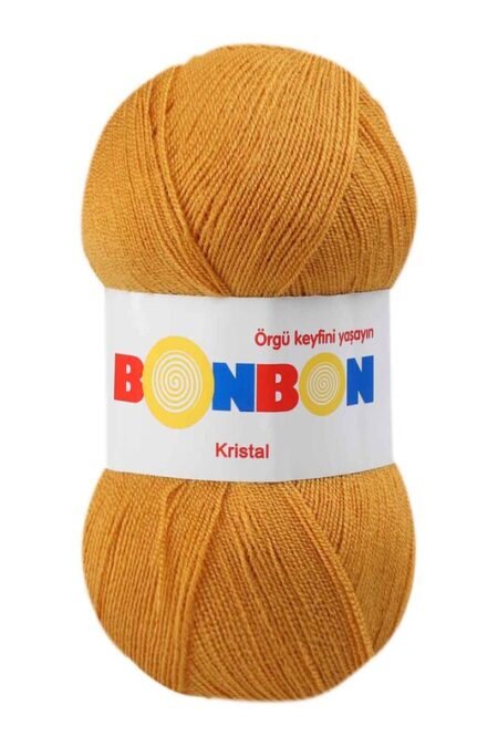 Bonbon Kristal El Örgü İpi | Hardal 98415