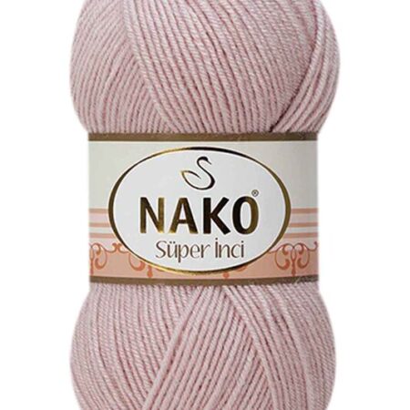 Nako Süper İnci El Örgü İpi | Gül Goncası 318