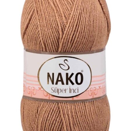 Nako Süper İnci El Örgü İpi | Karamel 221