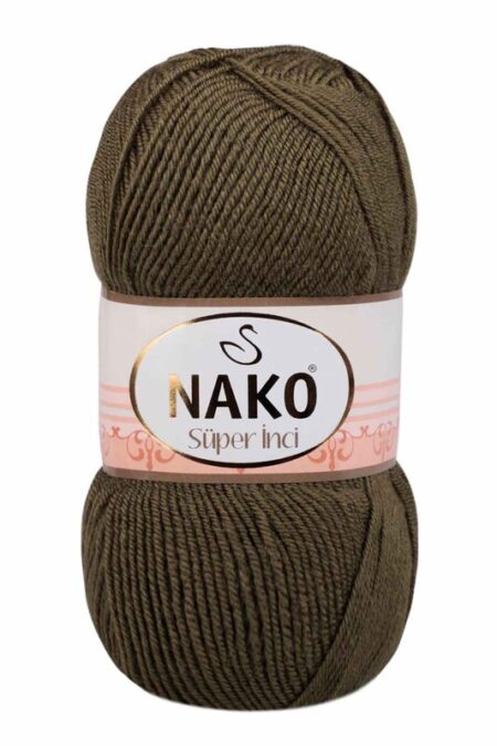 Nako Süper İnci El Örgü İpi | Haki 4234