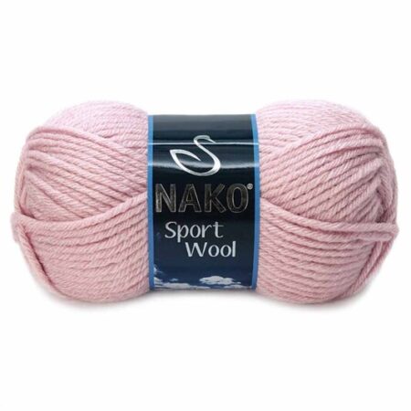 Nako Sport Wool El Örgü İpi Pudra 10639