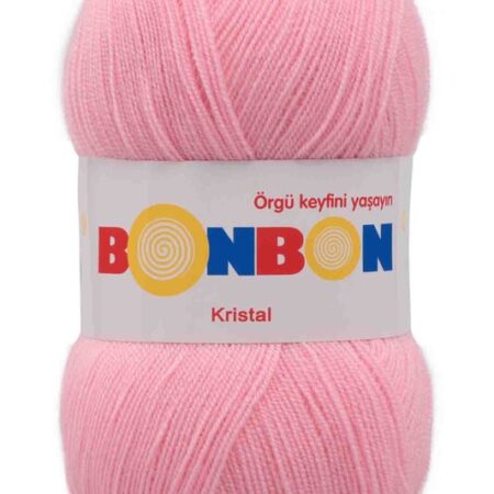 Bonbon Kristal El Örgü İpi | Toz Pembe 98221