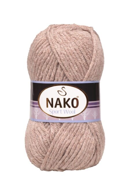 Nako Sport Wool El Örgü İpi Bej 23294