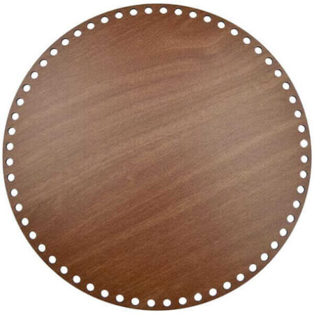 AHŞAP TABAN YUVARLAK 30X30