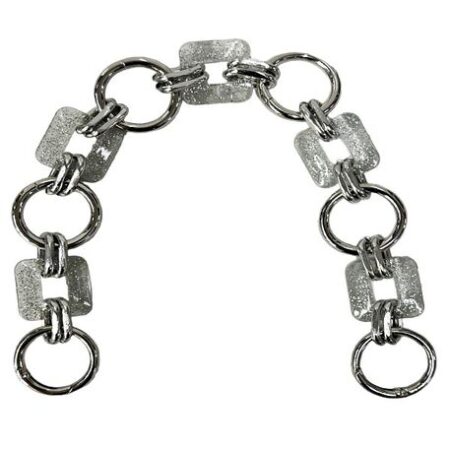 ÇANTA SAPI AKRİLİK METAL HALKALI GÜMÜŞ