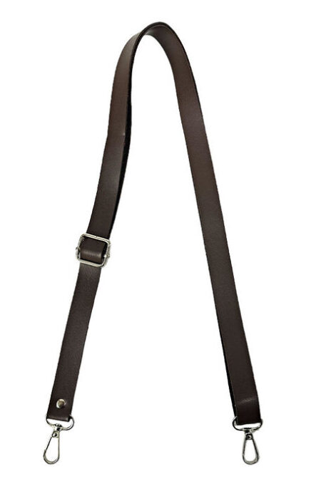 ÇANTA SAPI AYARLI DERİ 2 CM KAHVE