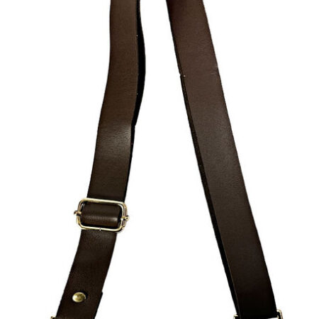 ÇANTA SAPI AYARLI DERİ 2,5 CM KAHVE