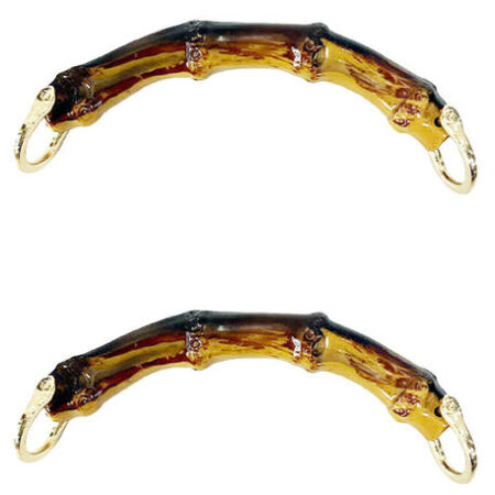 ÇANTA SAPI BAMBU GÖRÜNÜMLÜ DEMİR SAPLI 17 CM