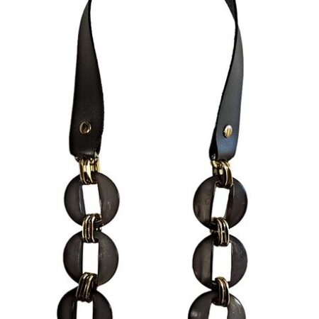 ÇANTA SAPI DERİLİ AKRİLİK FÜME