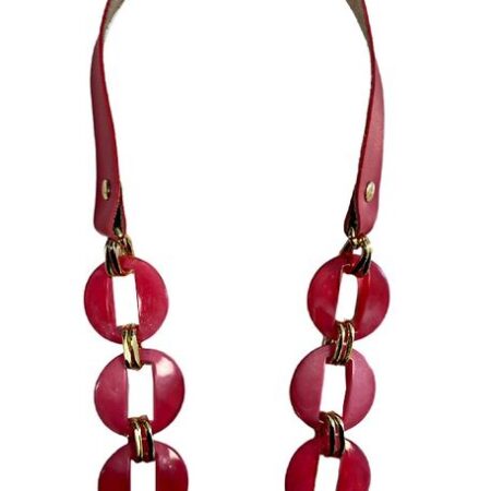 ÇANTA SAPI DERİLİ AKRİLİK FUŞYA