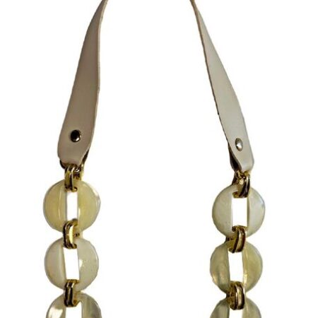 ÇANTA SAPI DERİLİ AKRİLİK KREM