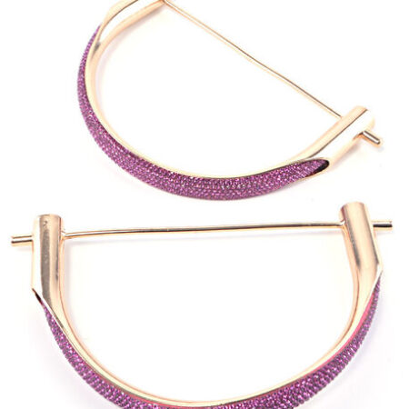 ÇANTA SAPI METAL TAŞLI MOR