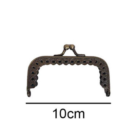 ÇANTA VE CÜZDAN KLİPSİ 10 CM KARE ANTİK