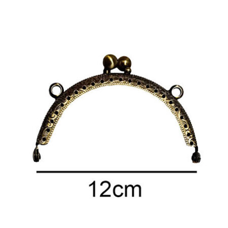 ÇANTA VE CÜZDAN KLİPSİ 12 CM OVAL ANTİK