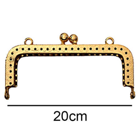 ÇANTA VE CÜZDAN KLİPSİ 20 CM KARE ALTIN