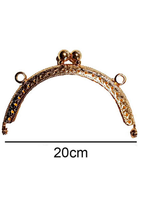 ÇANTA VE CÜZDAN KLİPSİ 20 CM OVAL ALTIN