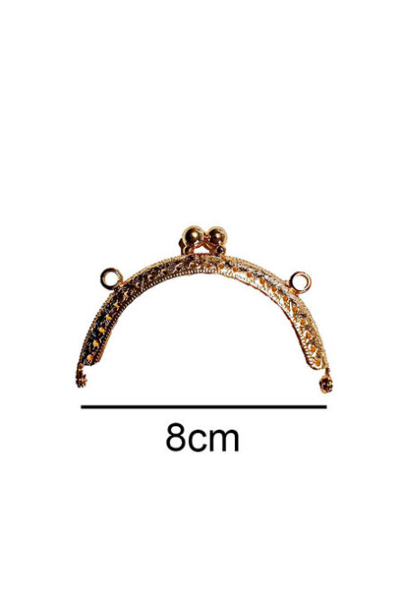 ÇANTA VE CÜZDAN KLİPSİ 8 CM OVAL ALTIN