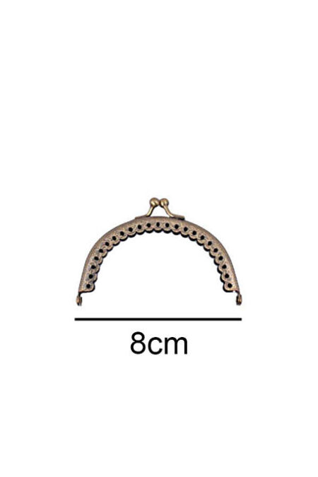 ÇANTA VE CÜZDAN KLİPSİ 8 CM OVAL ANTİK