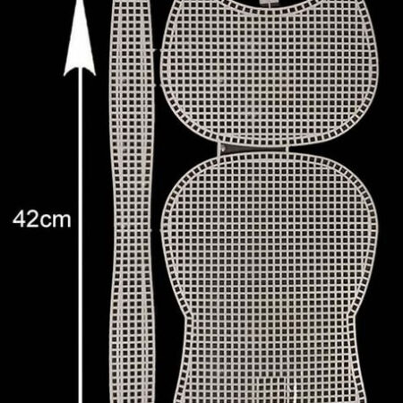 KANVAS PLASTİK FİLE KEDİ MODEL ÇANTALIK 42X19