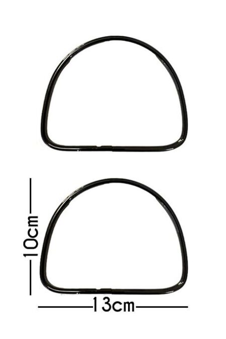 METAL ÇANTA SAPI ANTRASİT D 13 X 10 CM 5MM